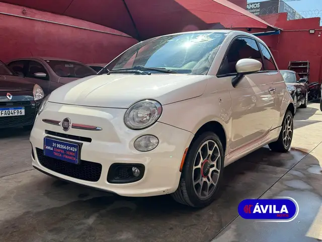 Carro Fiat 500 2012 Sport Air 1.4 16V