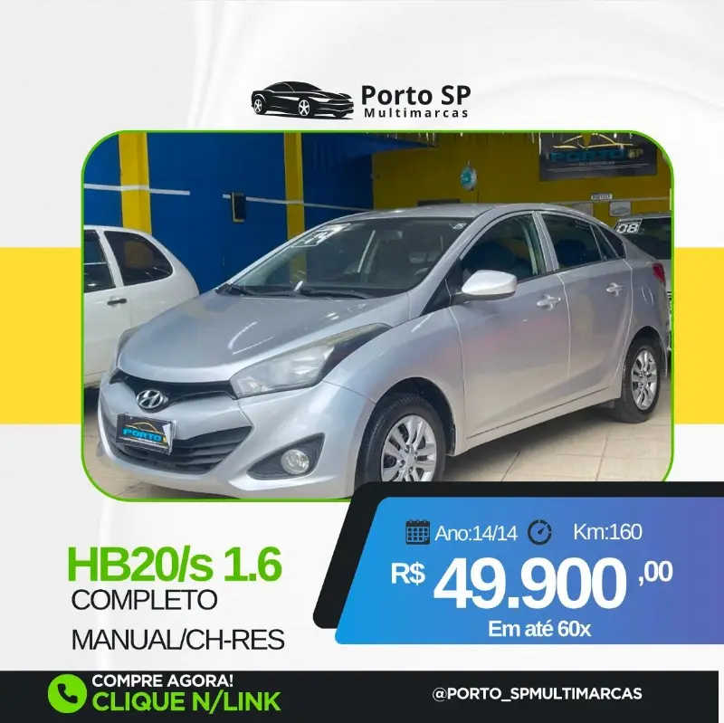 Hyundai HB20S 1.6 Comfort Plus (Flex)