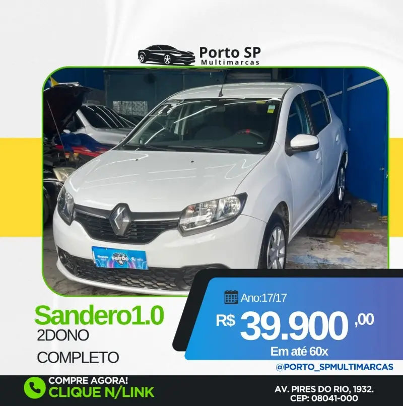 Renault Sandero Expression 1.0 16V (Flex)