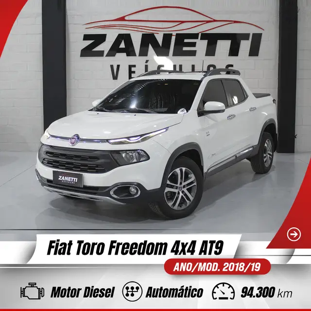 Carro Fiat Toro 2019 2.0 TDI Freedom Auto 4WD (Diesel)