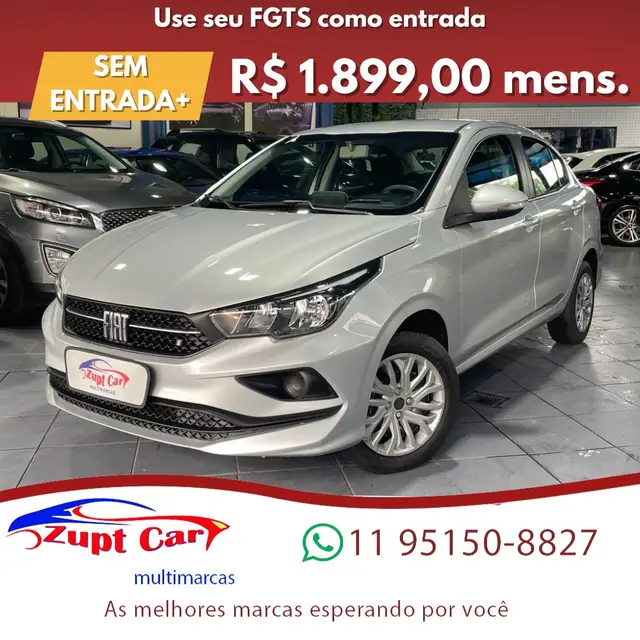 Carro Fiat Cronos 2022 Drive 1.3 S-Design (Flex)