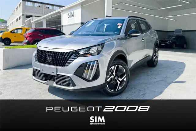 Carro Peugeot 2008 2025 Active 1.0 turbo
