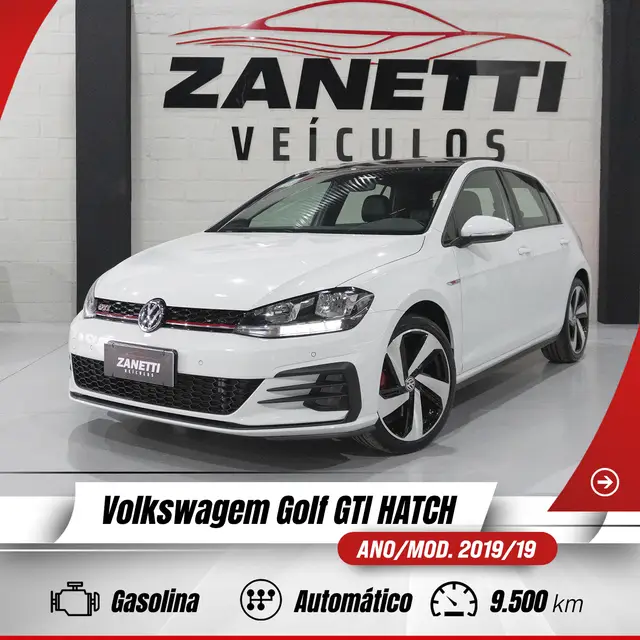 Carro Volkswagen Golf 2019 GTI 2.0 350 TSi DSG