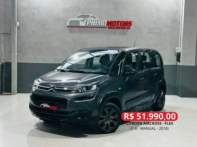 Carro Citroën Aircross 2018 1.6 16V Live (Flex)