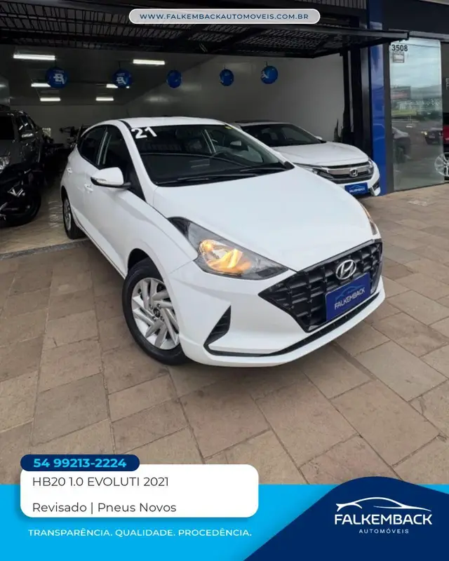 Carro Hyundai HB20S 2021 1.0 Evolution (Flex)