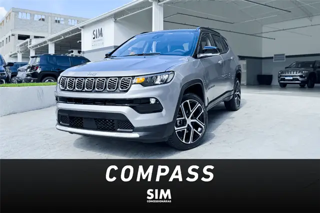 Carro Jeep Compass 2025 Limited 1.3 T270 (Aut) (Flex)