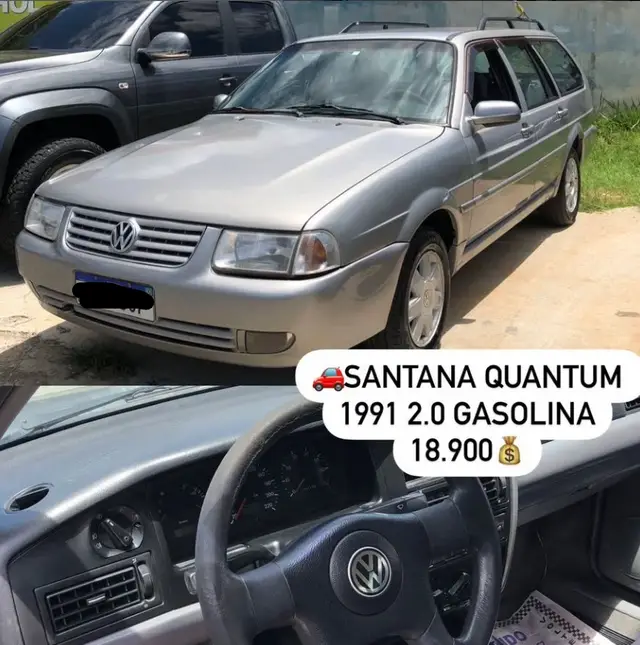 Carro Volkswagen Quantum 2001 Santana  2.0 MI (nova série)