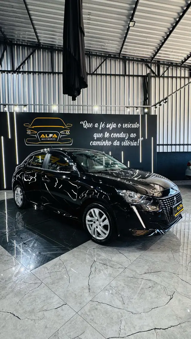 Carro Peugeot 208 2022 Active 1.6 Flex 16V 5p Aut.
