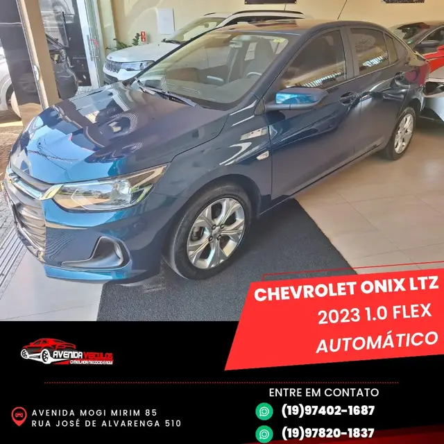 Carro Chevrolet Onix Plus 2023 LTZ 1.0 Turbo (Aut.)