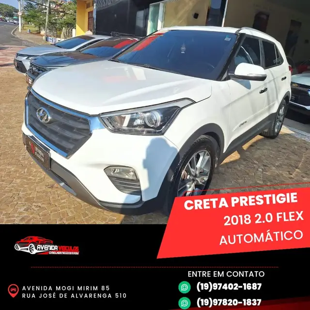 Carro Hyundai Creta 2018 Prestige 2.0 (Aut) (Flex)