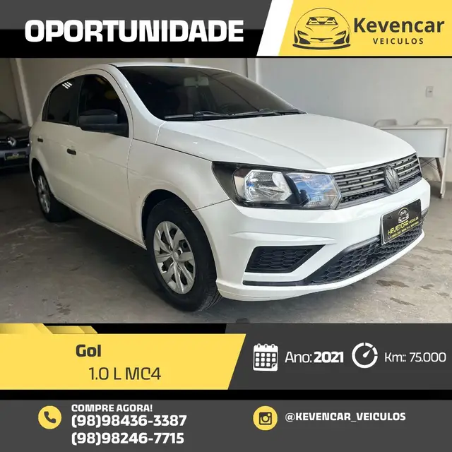 Carro Volkswagen Gol 2021 1.0 12v (Flex)