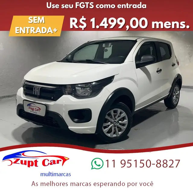 Carro Fiat Mobi 2023 Like 1.0 (Flex)