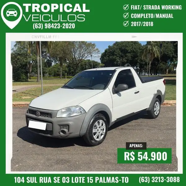 Carro Fiat Strada 2018 Adventure 1.8 16V (Flex) (Cabine Dupla)
