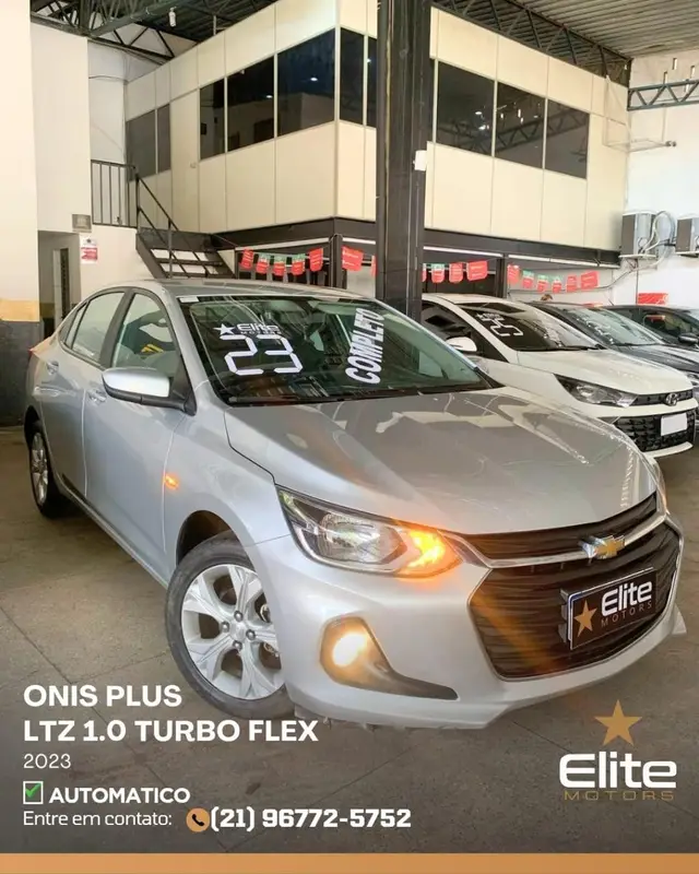 Carro Chevrolet Onix Plus 2023 LTZ 1.0 Turbo (Aut.)