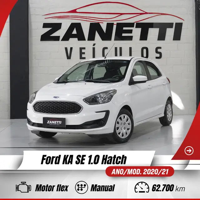 Carro Ford Ka 2021 1.0 SE Plus (Flex)
