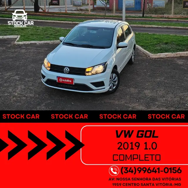 Carro Volkswagen Gol 2018 1.0 MPI Trendline 12V 5p (Flex)