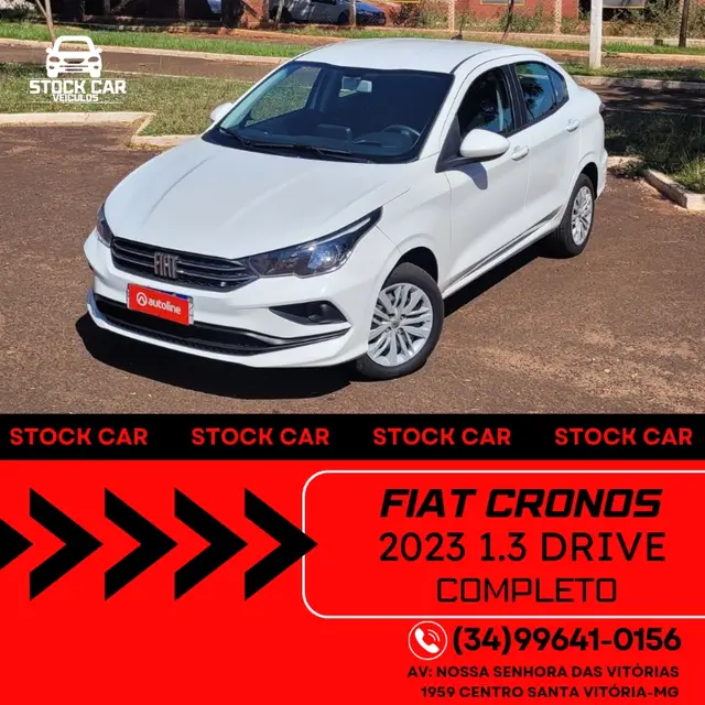 Carro Fiat Cronos 2023 Drive 1.3 (Flex) MT