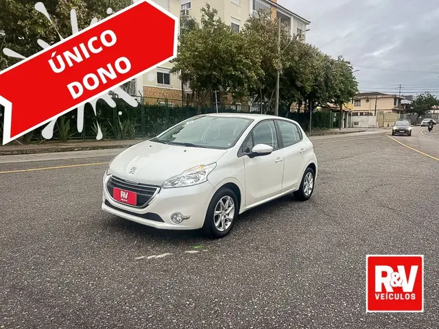 Carro Peugeot 208 2016 Active 1.5 8V (Flex)