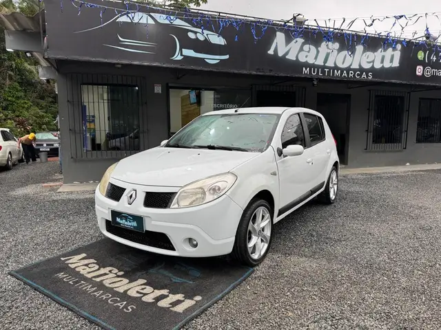 Carro Renault Sandero 2009 Authentique 1.0 16V (flex)