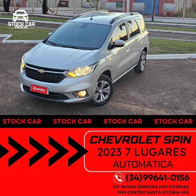 Carro Chevrolet Spin 2023 Premier 1.8 (Aut.)
