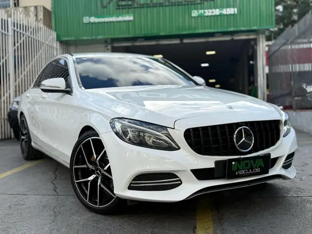 Carro Mercedes-Benz Classe C 2016 C 180 1.6 FlexFuel