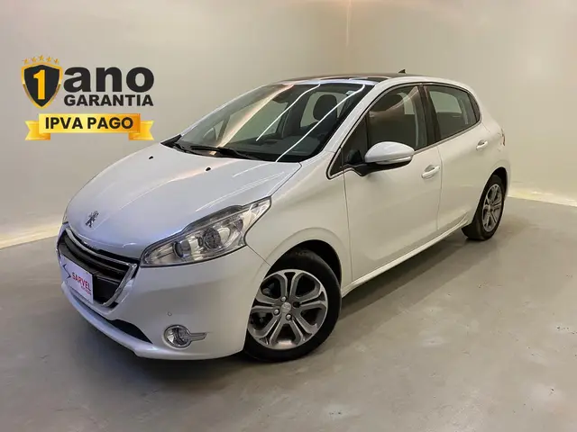 Carro Peugeot 208 2016 Griffe 1.6 16V (Flex) (Aut)