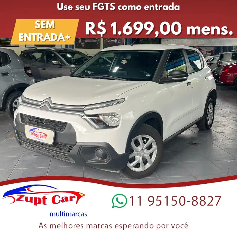 Citroën C3 Live Pack 1.0 (Flex)