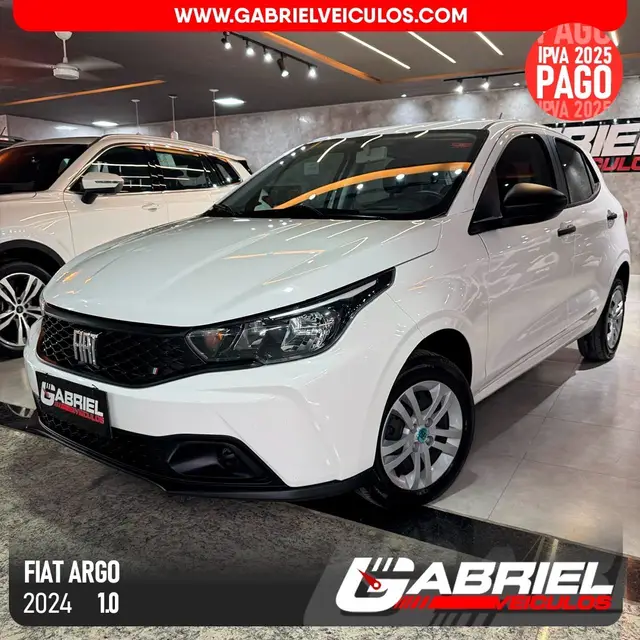 Carro Fiat Argo 2024 1.0