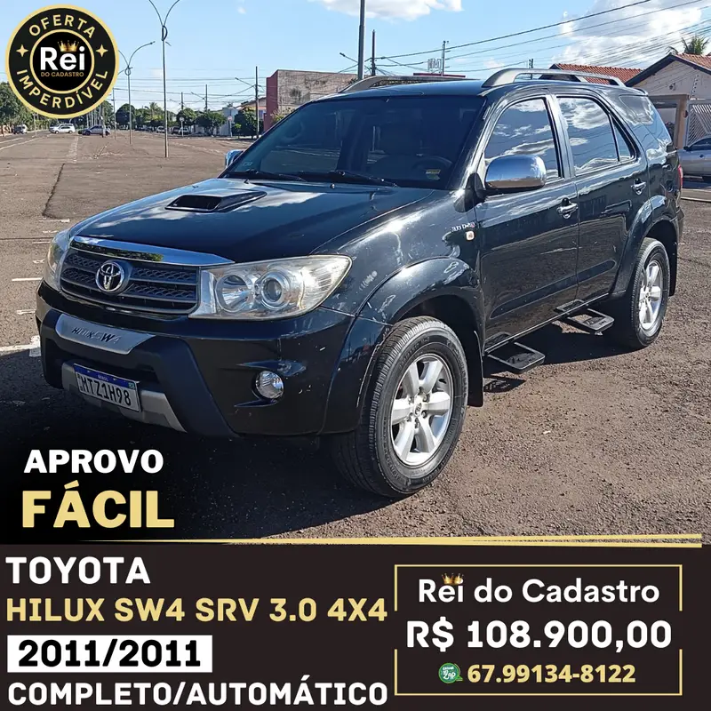 Toyota Hilux SW4 SRV 4x4 3.0 Turbo  (aut)