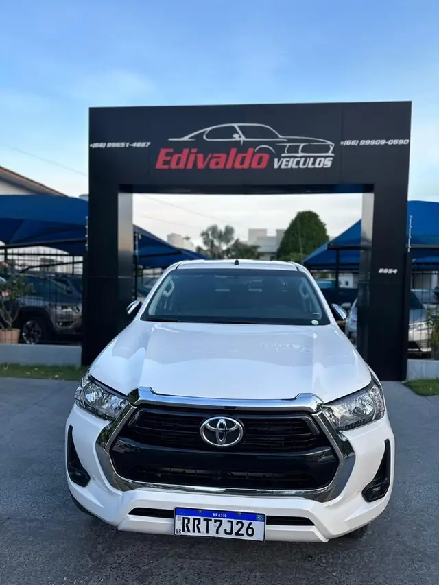 Carro Toyota Hilux Cabine Dupla 2022 SRV 2.8 TDI CD 4x4 (Aut)