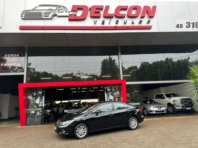 Carro Honda Civic 2014 New  LXS 1.8 16V i-VTEC (Aut) (Flex)