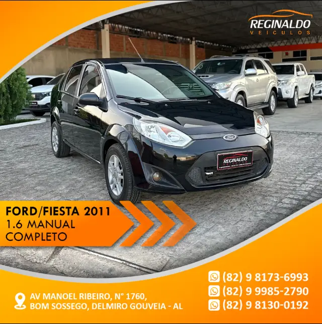 Carro Ford New Fiesta Sedan 2011 SE 1.6 (Flex)