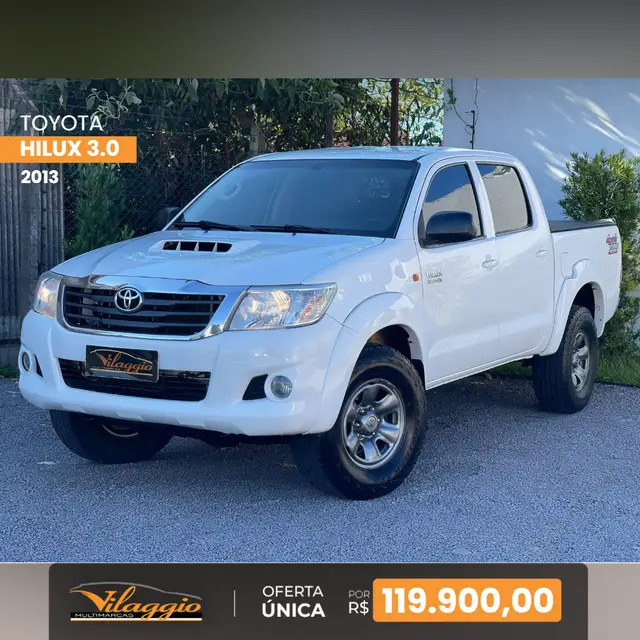 Carro Toyota Hilux Cabine Dupla 2013 Hilux 3.0 TDI 4x4 CD SR
