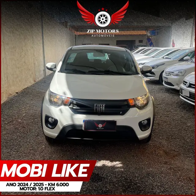 Carro Fiat Mobi 2025 Like 1.0