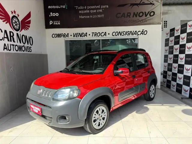 Carro Fiat Uno 2012 Way 1.0 8V (Flex) 4p