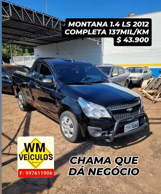 Carro Chevrolet Montana 2012 LS 1.4 (Flex)