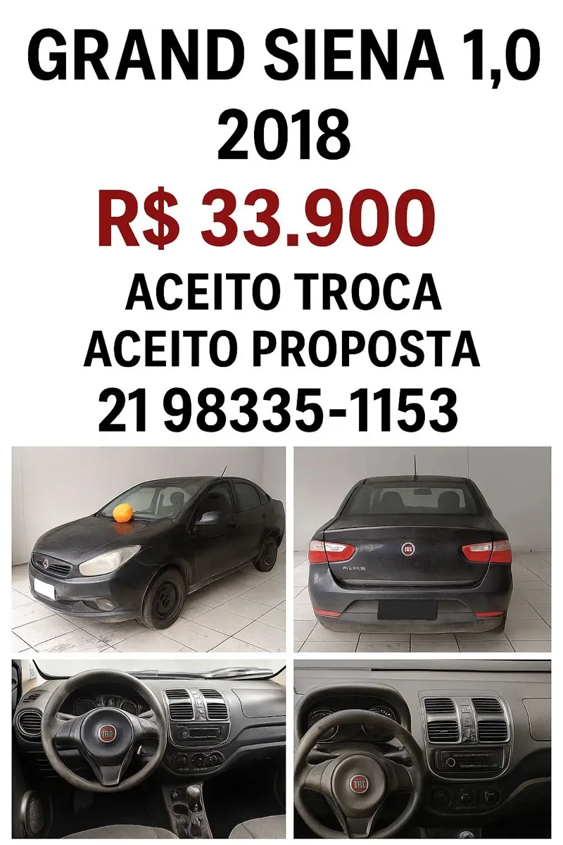 Fiat Grand Siena Attractive 1.0 (Flex)