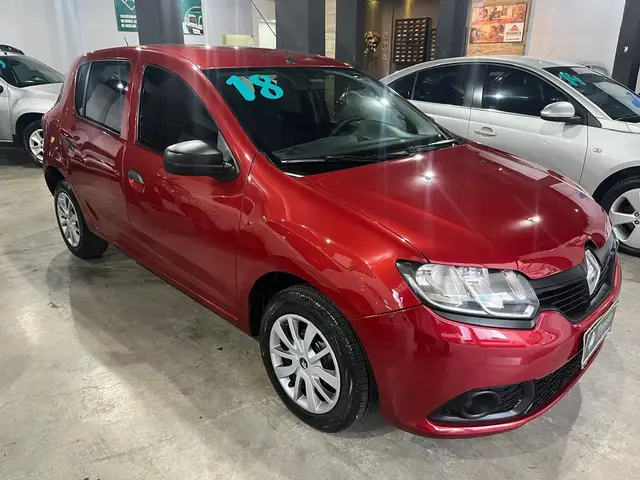 Carro Renault Sandero 2018 Authentique 1.0 12V SCe (Flex)
