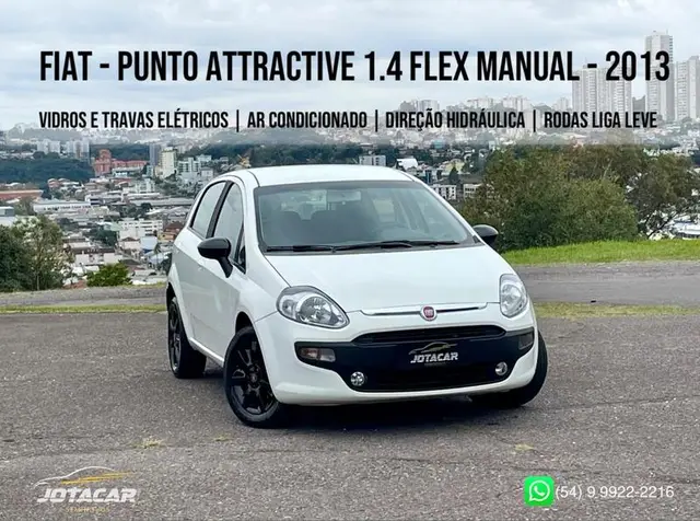 Carro Fiat Punto 2013 Attractive 1.4 (Flex)