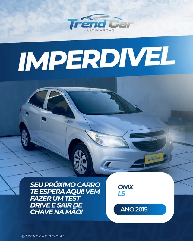 Carro Chevrolet Onix 2015 1.0 LS SPE/4