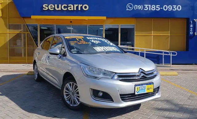 Carro Citroën C4 Lounge 2017 Origine Business 1.6 THP (Flex) (Aut)