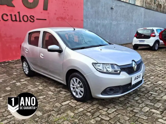 Carro Renault Sandero 2018 Authentique 1.0 12V SCe (Flex)