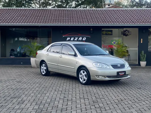 Carro Toyota Corolla 2005 Sedan XEi 1.8 16V (nova série)