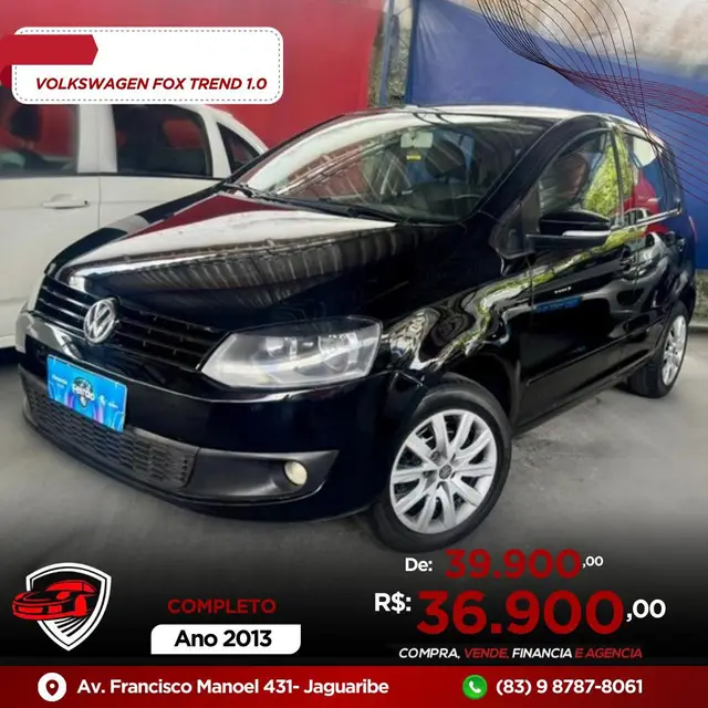 Carro Volkswagen Fox 2013 1.0 TEC (Flex) 2p