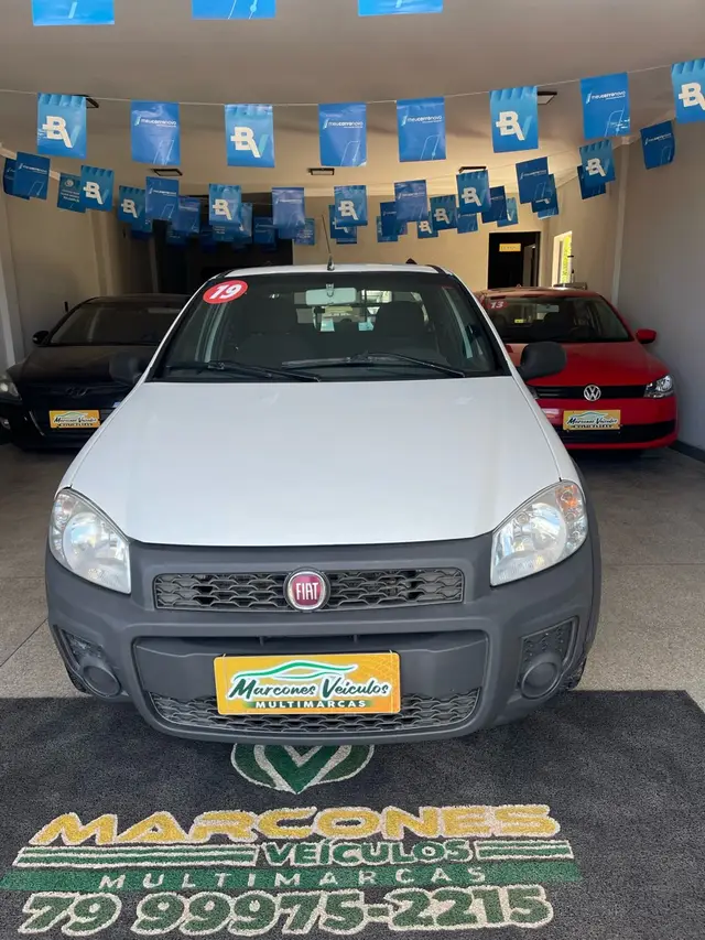 Carro Fiat Strada 2019 Hard Working 1.4 (Flex) (Cabine Dupla)
