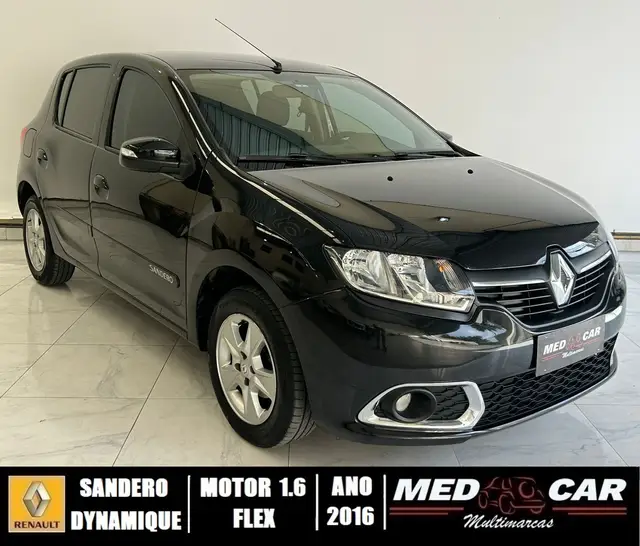 Carro Renault Sandero 2016 Dynamique 1.6 8V (Flex)