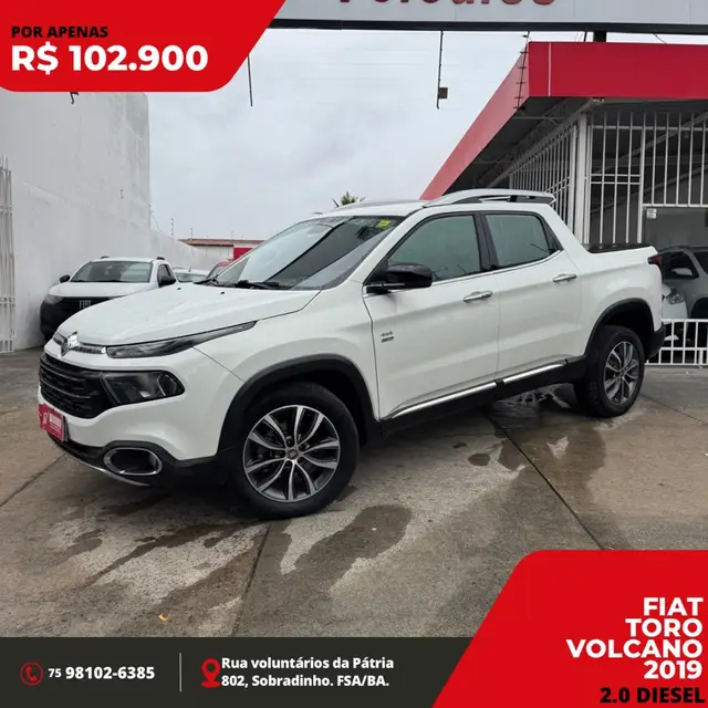 Carro Fiat Toro 2019 Volcano 2.0 diesel AT9 4x4