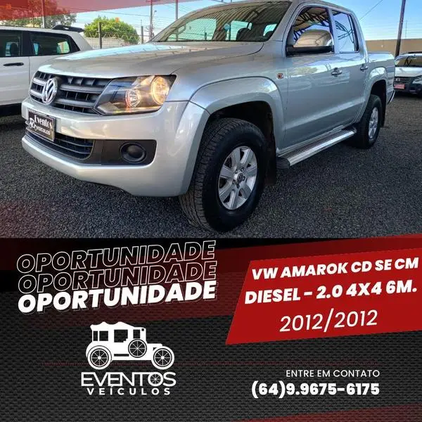 Carro Volkswagen Amarok 2012 2.0 SE 4x4 TDi (Cab Dupla)