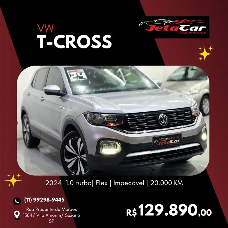 Volkswagen T-Cross 1.0 200 TSI Comfortline (Aut) (Flex)