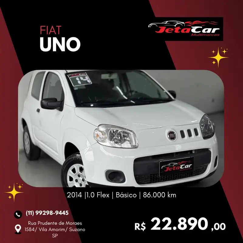 Fiat Uno Vivace 1.0 8V (Flex) 2p